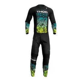 KIT CALCA CAMISA THOR SECTOR ATLAS BLACK TEAL