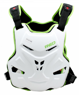 COLETE RED DRAGON GENESIS BRANCO NEON