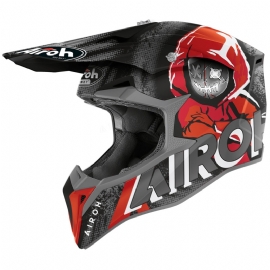 CAPACETE AIROH WRAAP ALIEN RED MATT
