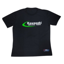 CAMISETA FACTORY RACE WEAR KAWASAKI PRETO