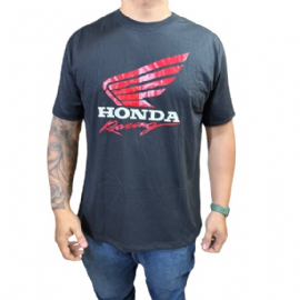 CAMISETA FACTORY RACE WEAR HONDA PRETO
