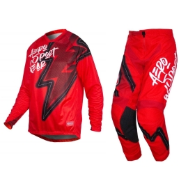 KIT CALCA CAMISA ASW DIVIDE 23 VERMELHO