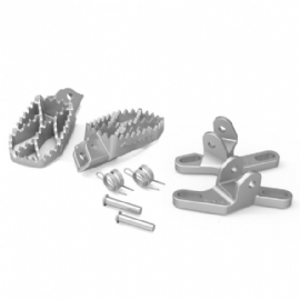 KIT PEDALEIRA CRF230 INOX POLIDO ANKER