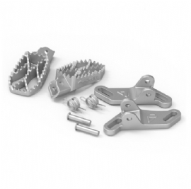 KIT PEDALEIRA CRF250F INOX POLIDO ANKER