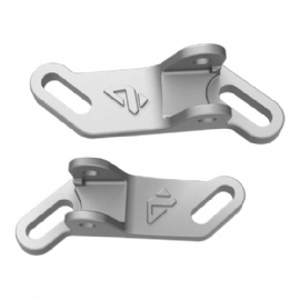 SUPORTE PEDALEIRA CRF250F ELEVADO PAR C/ REGULAGEM INOX POLIDO ANKER