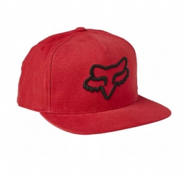 BONE FOX INSTILL SNAPBACK 20 HAT VERMELHO