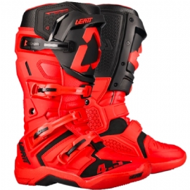 BOTA LEATT GPX 45 VERMELHO PRETO
