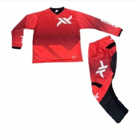 KIT CALCA CAMISA MATTOS RACING PRISMA 23 VERMELHO