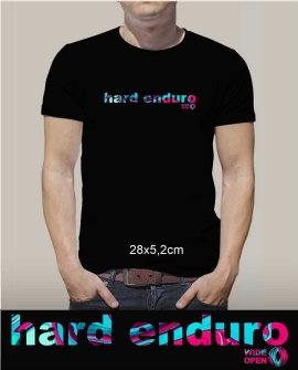 CAMISETA ADULTO PRO ES HARD ENDURO PRETO WIDE OPEN