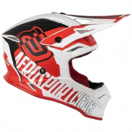 CAPACETE ASW FUSION 20 DASH VERMELHO BRANCO PRETO
