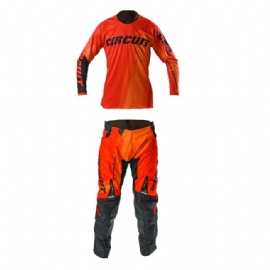 KIT CALCA CAMISA CIRCUIT REFLEX VERMELHO