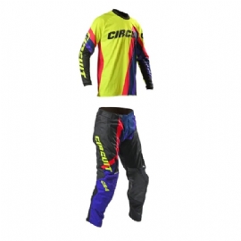 KIT CALCA CAMISA CIRCUIT REFLEX AMARELO FLUOR