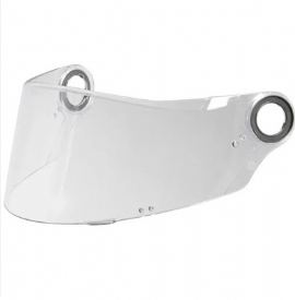 VISEIRA CAPACETE LS2 FF358 / FF396 / HELT STRADA TRANSPARENTE POLIVISOR