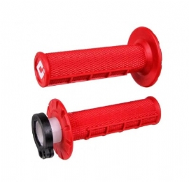 MANOPLA ODI LOCK ON V2 MX HALF WAFFLE RED