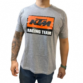 CAMISETA FACTORY RACE WEAR KTM CINZA