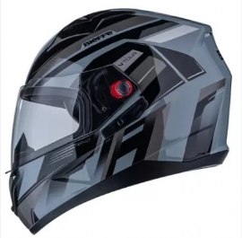 CAPACETE BIEFFE B 40 VTOUR CINZA MOON GRAFITE