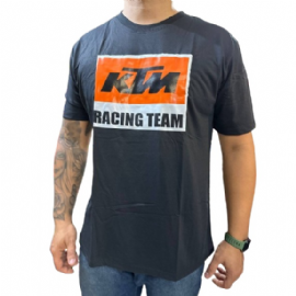 CAMISETA FACTORY RACE WEAR KTM 1 PRETO