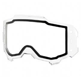 LENTE OCULOS 100 ARMEGA FORECAST DUPLA TRANSPARENTE