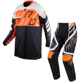 KIT CALCA CAMISA ASW IMAGE 24 ALPHA LARANJA PRETO