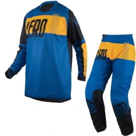 KIT CALCA CAMISA ASW IMAGE 24 SPLIT AZUL AMARELO