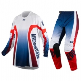 KIT CALCA CAMISA ASW IMAGE 24 WAY BRANCO VERMELHO MARINHO