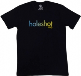 CAMISETA ES HOLESHOT PRETO WIDE OPEN