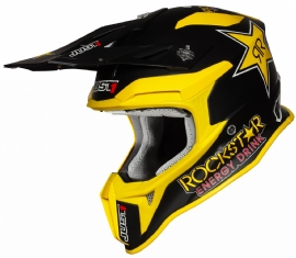 CAPACETE JUST1 J18 ROCKSTAR FOSCO