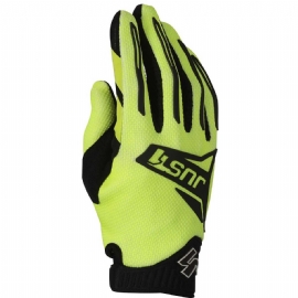LUVA JUST1 J FORCE 20 AMARELO FLUOR PRETO