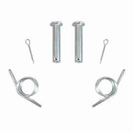 MOLA PEDALEIRA  PINO CRF230 / XR250 TORNADO / XR200 / NXRBROS / CRF250F / DT200 / LANDER ZINCO BRANCO BIKER