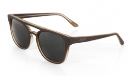 OCULOS HUPI BONDI MARROM FOSCO LENTE PRETO