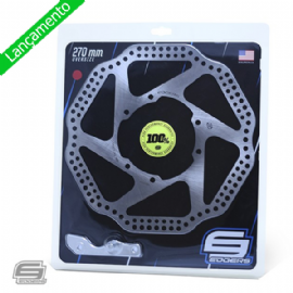 DISCO FREIO DIANTEIRO CRF230 / XR250 TORNADO / XR200 270MM OVERSIZE EDGERS