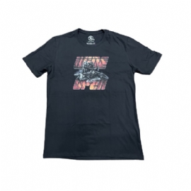 CAMISETA ADULTO JETT PRETO WIDE OPEN