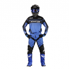 KIT CALCA CAMISA MATTOS RACING FINISH 23 AZUL