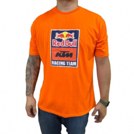 CAMISETA FACTORY RACE WEAR RED BULL KTM LARANJA