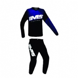 KIT CALCA CAMISA IMS MX 24 AZUL PRETO