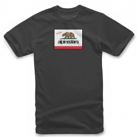 CAMISETA ALPINESTARS CALI 20 PRETO