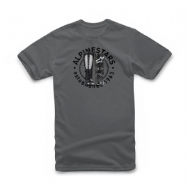 CAMISETA ALPINESTARS VICTORY REVOLVE CINZA
