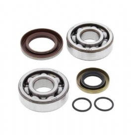 KIT ROLAMENTOS VIRABREQUIM KTM SX65 09/15 C/ RETENTOR BR PARTS