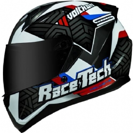 CAPACETE RACE TECH SECTOR VOLKTON BLACK WHITE