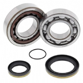 KIT ROLAMENTOS VIRABREQUIM KTM / HUSABERG / HUSQVARNA 2T C/ RETENTORES WORX