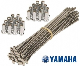 KIT RAIO DIANTEIRO YZ125 / YZ250 / YZF250 / YZF450 / WRF250 / WRF450 21 ACO REVESTIDO JDR