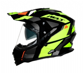 CAPACETE HELT CROSS VISION GLASS DUSTY