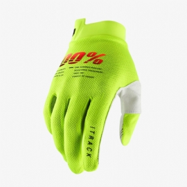 LUVA 100 INFANTIL ITRACK AMARELO FLUOR