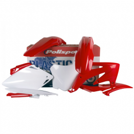 KIT PLASTICOS CRF450R 08 C/ NUMBER POLISPORT