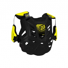 COLETE ASW MAXX PRETO AMARELO FLUOR