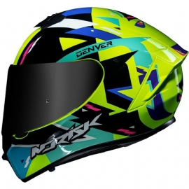 CAPACETE NORISK SUPRA DENVER HI VIS YELLOW