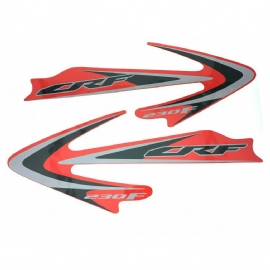 KIT ADESIVOS ALETA ABA TANQUE CRF230 08/04 TAKE