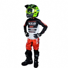 KIT CALCA CAMISA AMX INFANTIL WG VERMELHO
