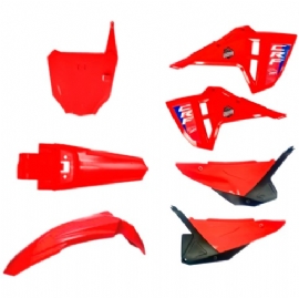 KIT PLASTICOS CRF230 F25 C/ NUMBER AMX