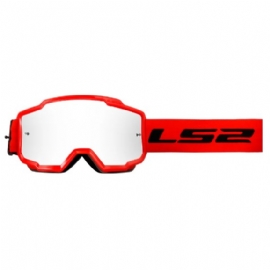 OCULOS LS2 CHARGER RED CLEAR VISOR